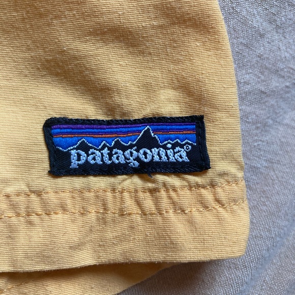 Patagonia Baggies Hiking Shorts Men’s 30 Orange Drawstring - Picture 3 of 5